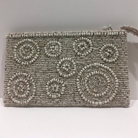 BEADED CLUTCH BAG WITH STRAP - Picture 4 of 14